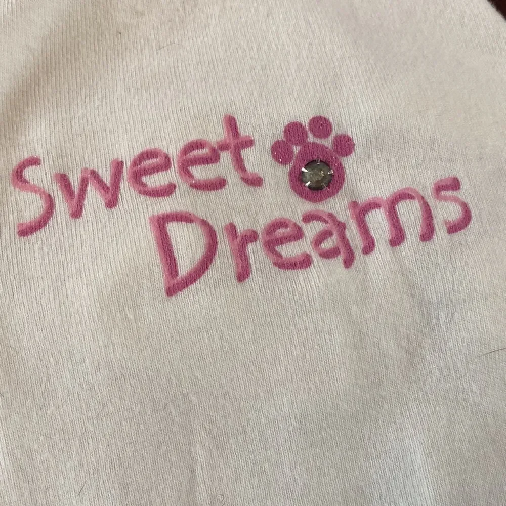 “Sweet Dreams” Dog Statement Tee Shirt